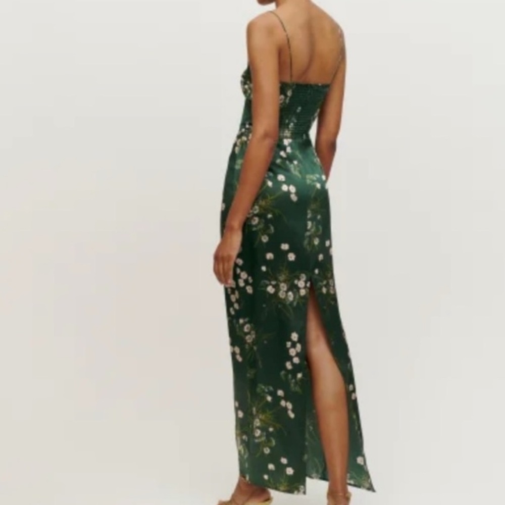 NWT Reformation Green Dress
